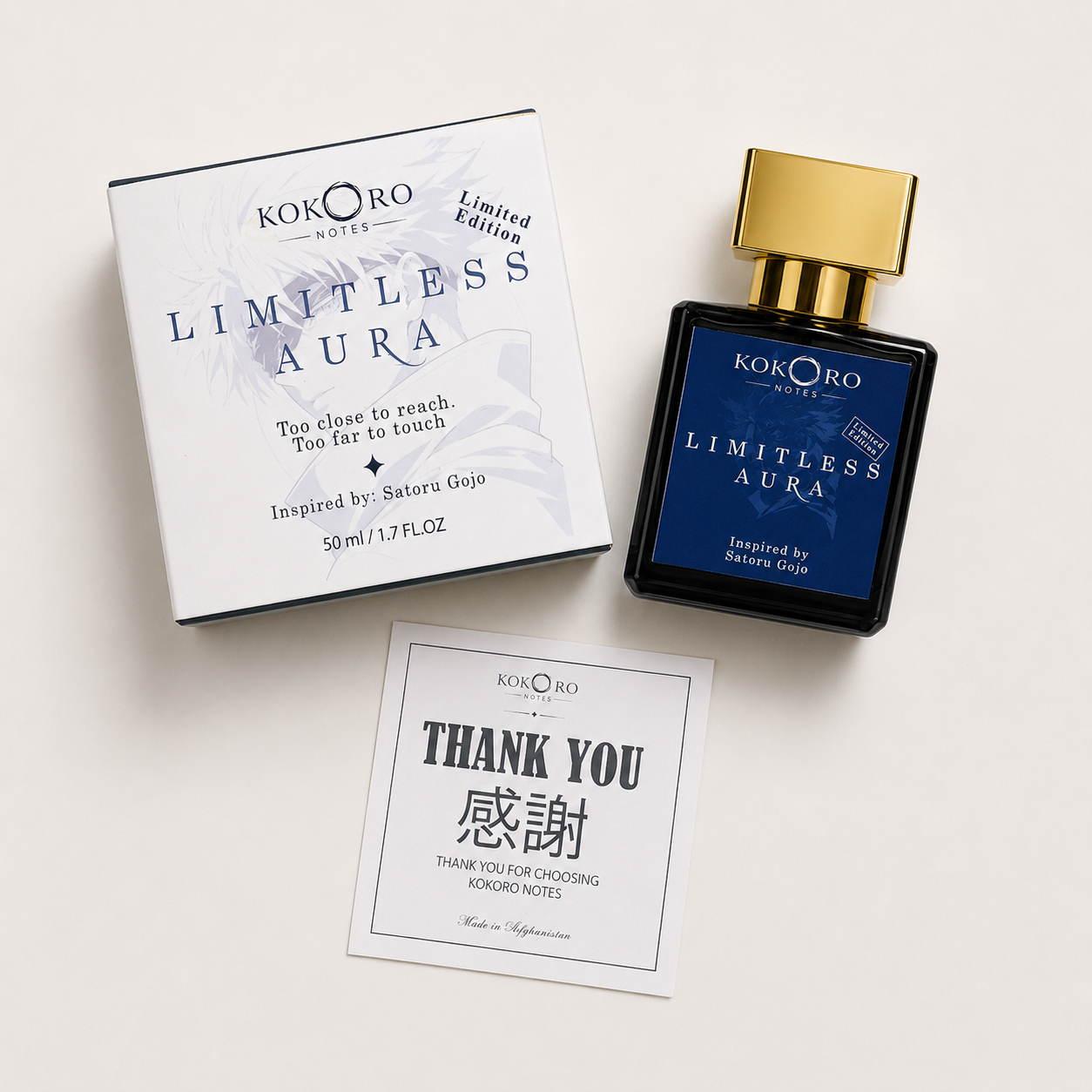 Limitless Aura - Cool confidence in a bottle