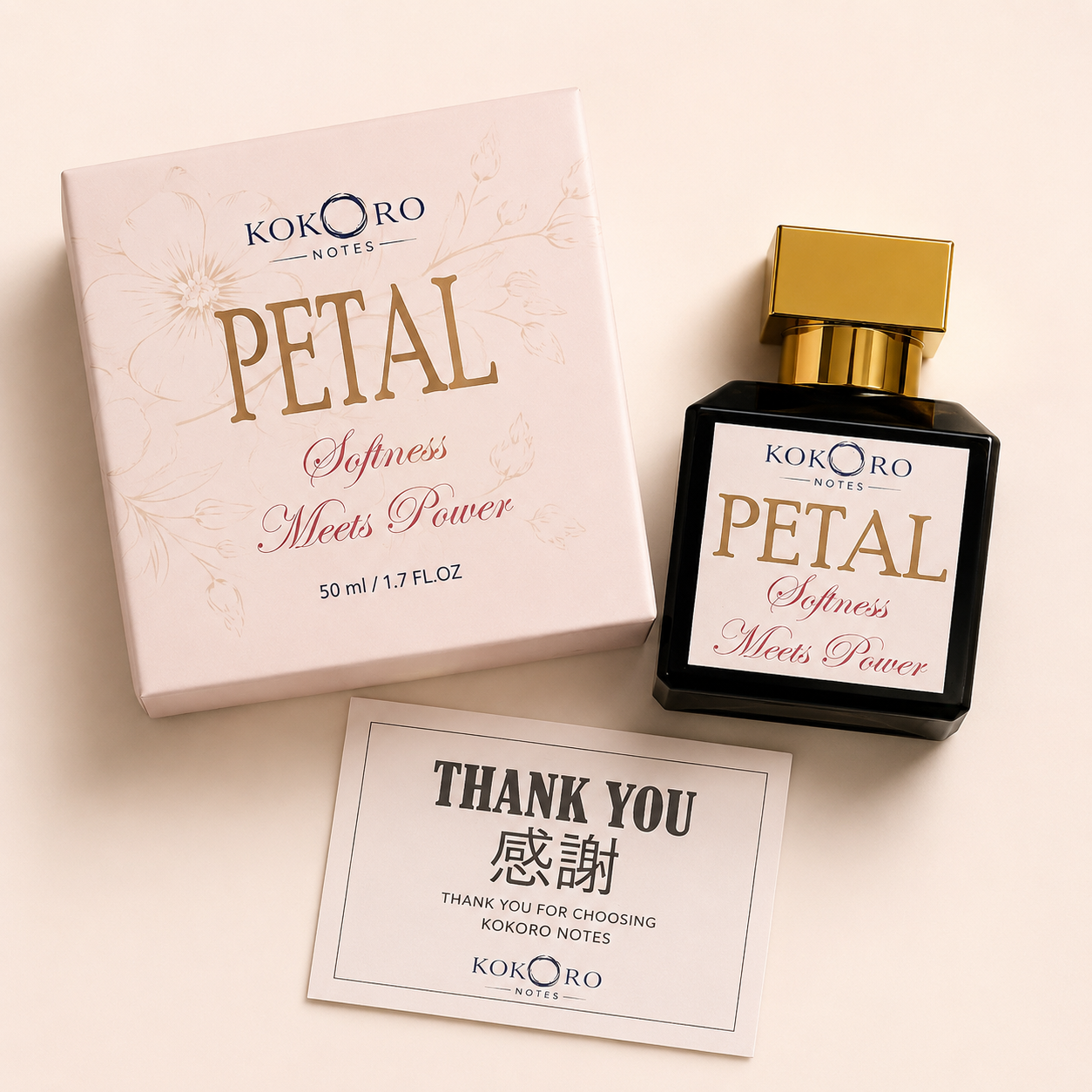 Petal Perfume | Rose Jasmine Soft Musk Floral Fragrance