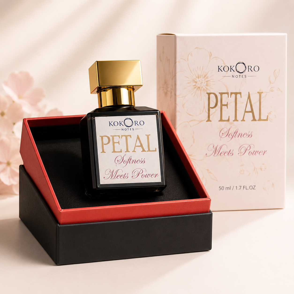 Petal Perfume | Rose Jasmine Soft Musk Floral Fragrance